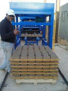 Kenya HS5-15 concrete brick machine equipment